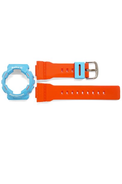 Casio Baby-G กรอบและสาย รุ่น BA-110NC-2A (สีฟ้า/ส้ม)